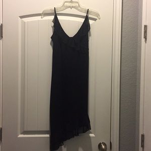 Black slinky dress